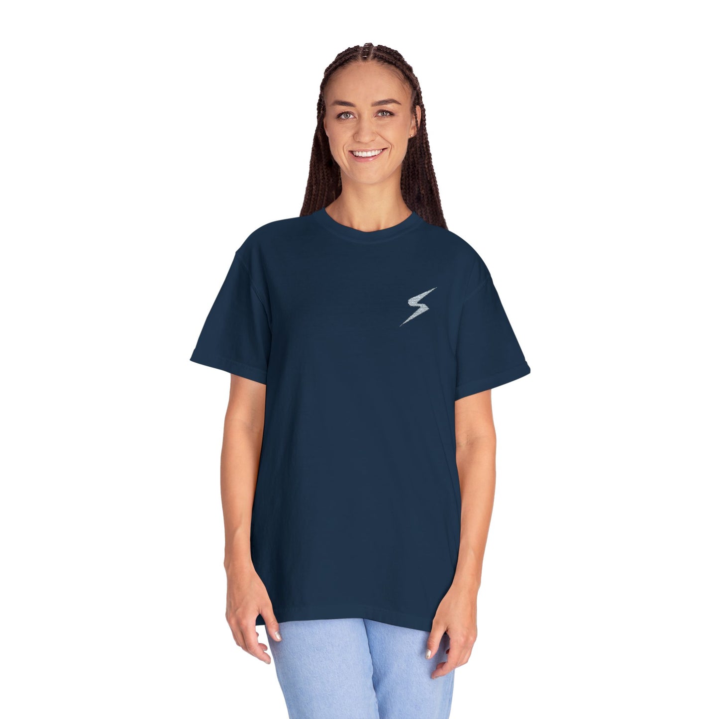 Stylish Unisex Garment-Dyed T-Shirt with Unique Design