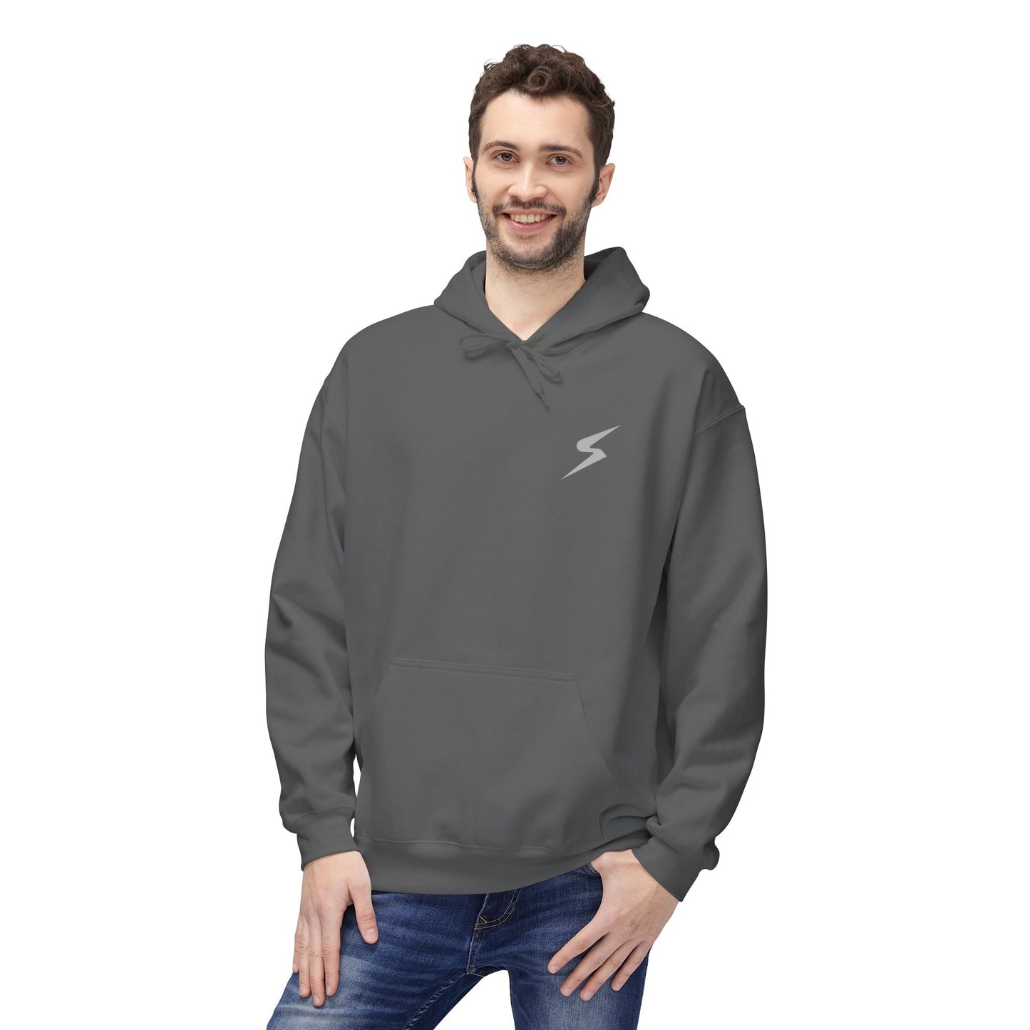 Unisex Midweight Softstyle Fleece Hoodie with Sleek Logo