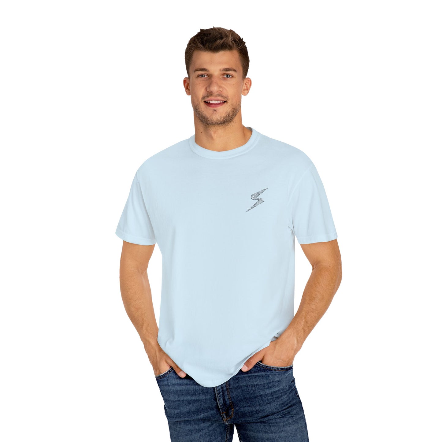 Stylish Unisex Garment-Dyed T-Shirt with Unique Design