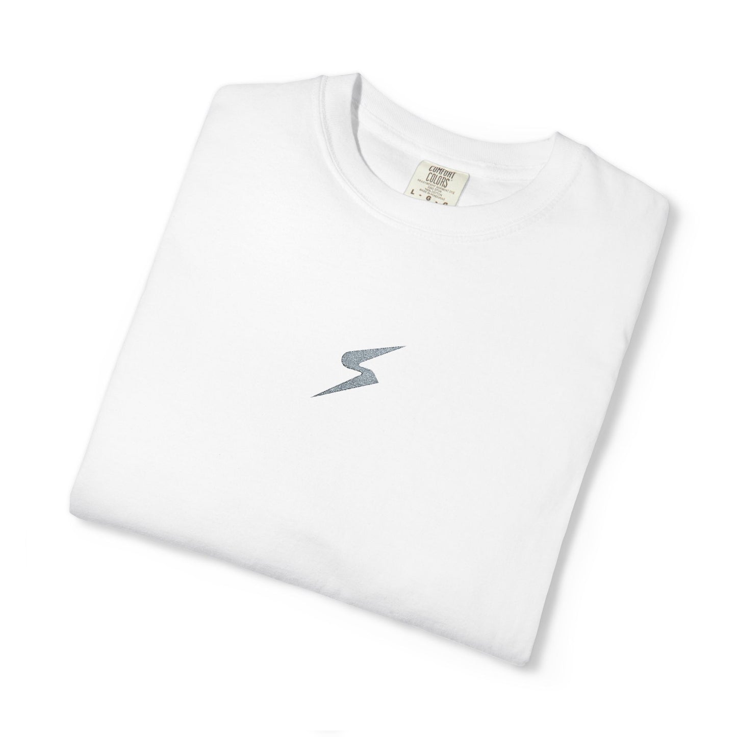 SORA Casual Unisex Garment-Dyed T-Shirt with BRAND LOGO For Adults