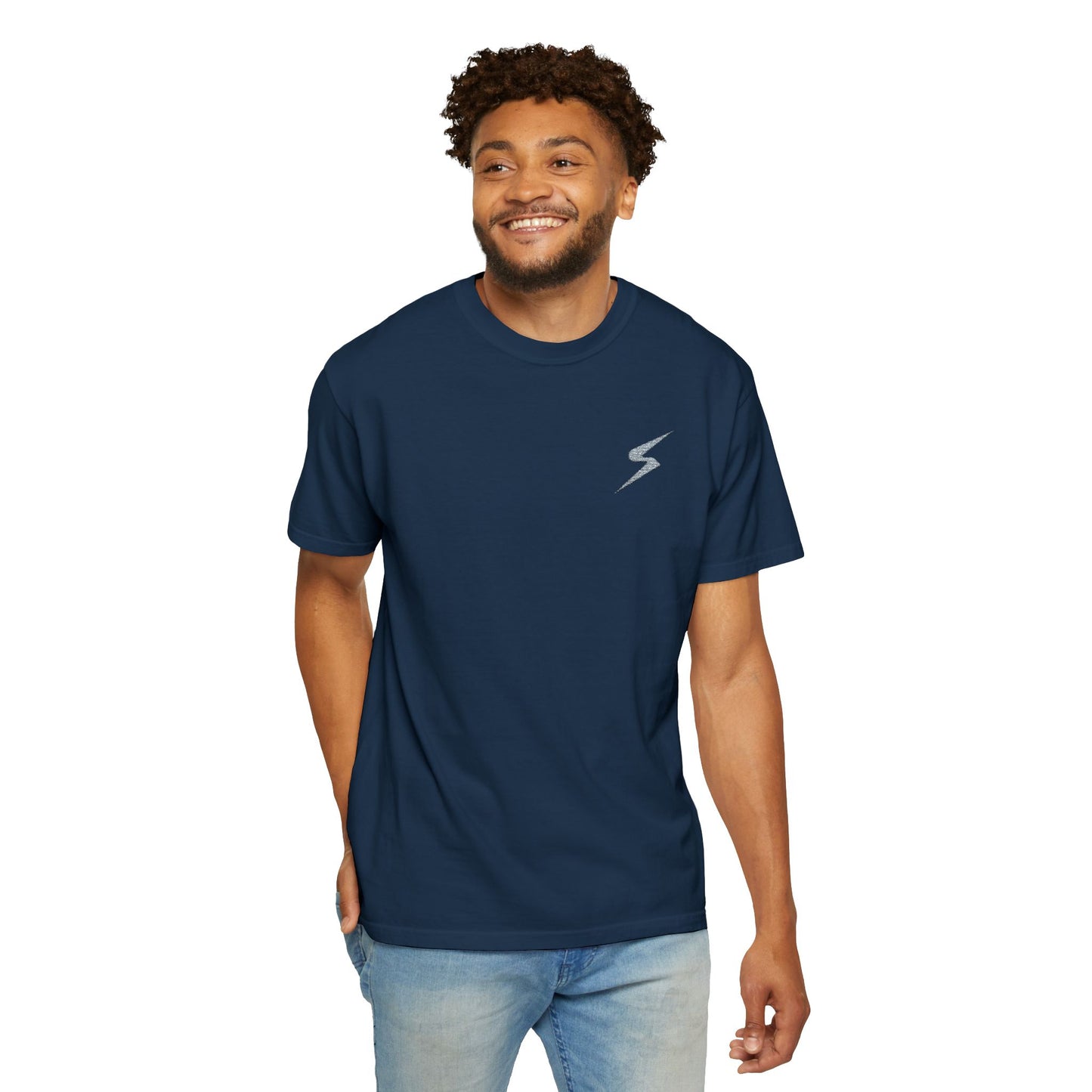 Stylish Unisex Garment-Dyed T-Shirt with Unique Design