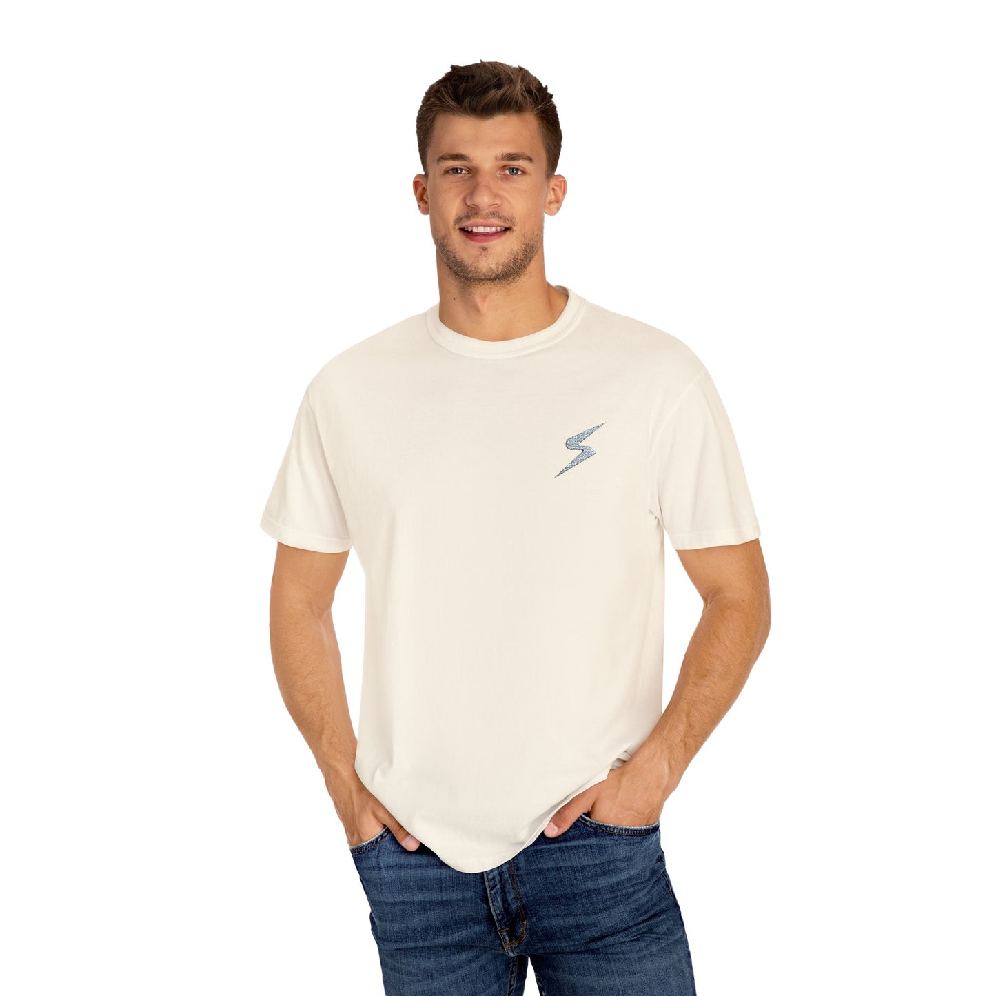 Stylish Unisex Garment-Dyed T-Shirt with Unique Design