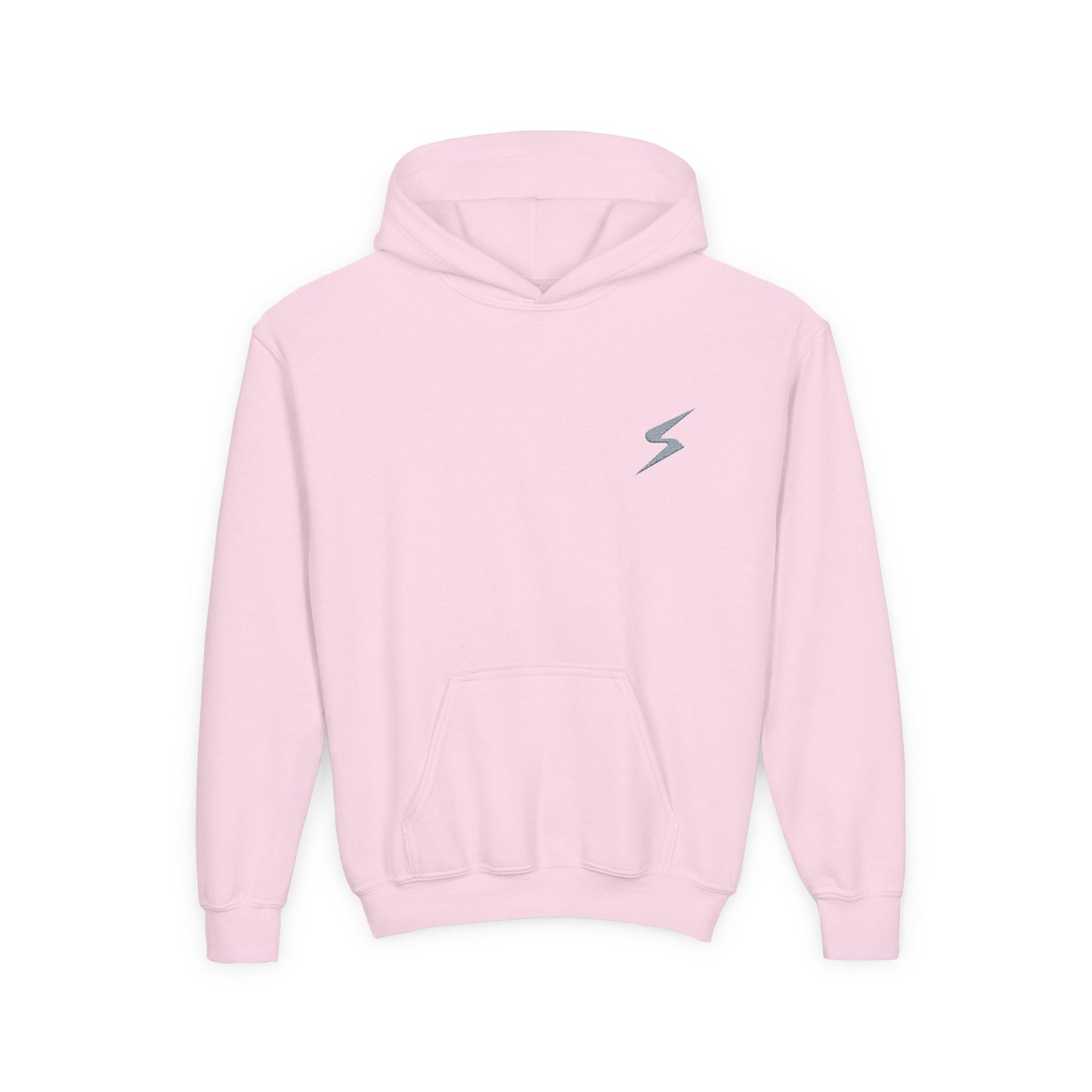SORA Youth Heavy Blend Hooded with Lightning Bolt Design - Perfect for School, Sports, and Everyday Wear