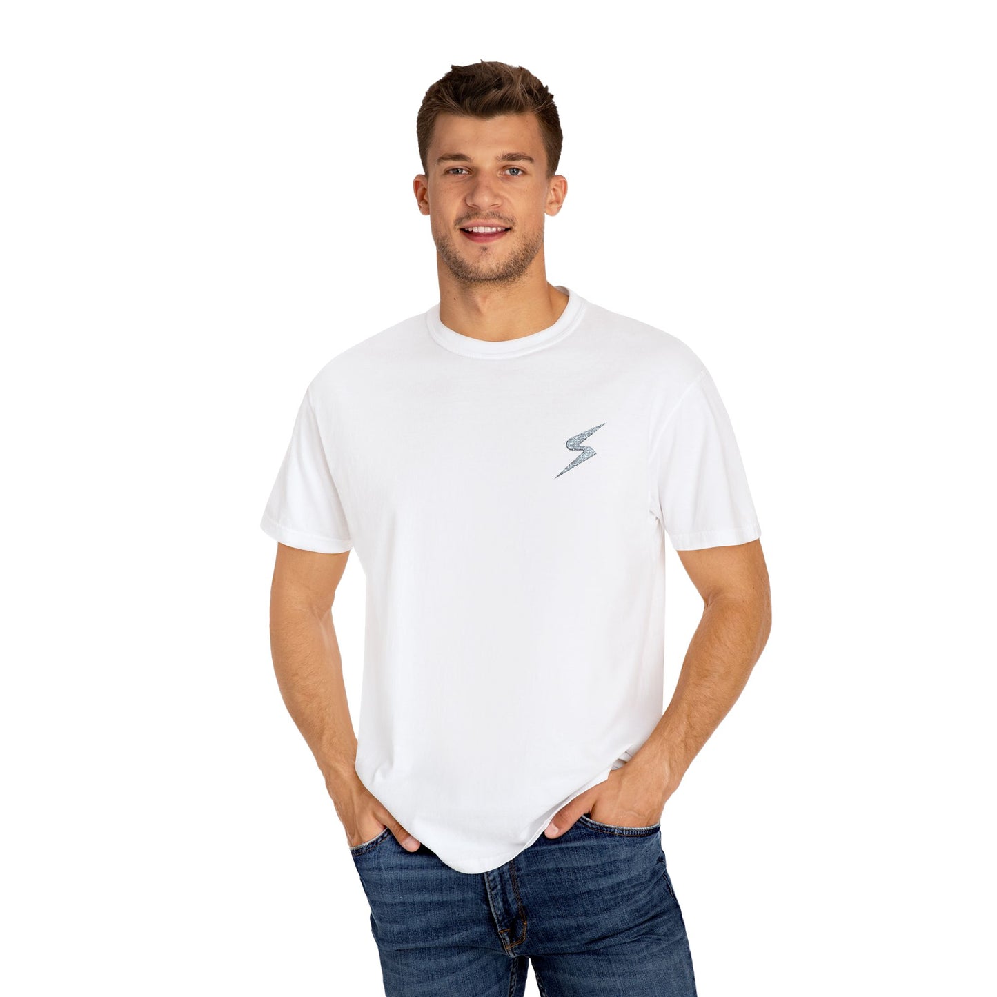 Stylish Unisex Garment-Dyed T-Shirt with Unique Design