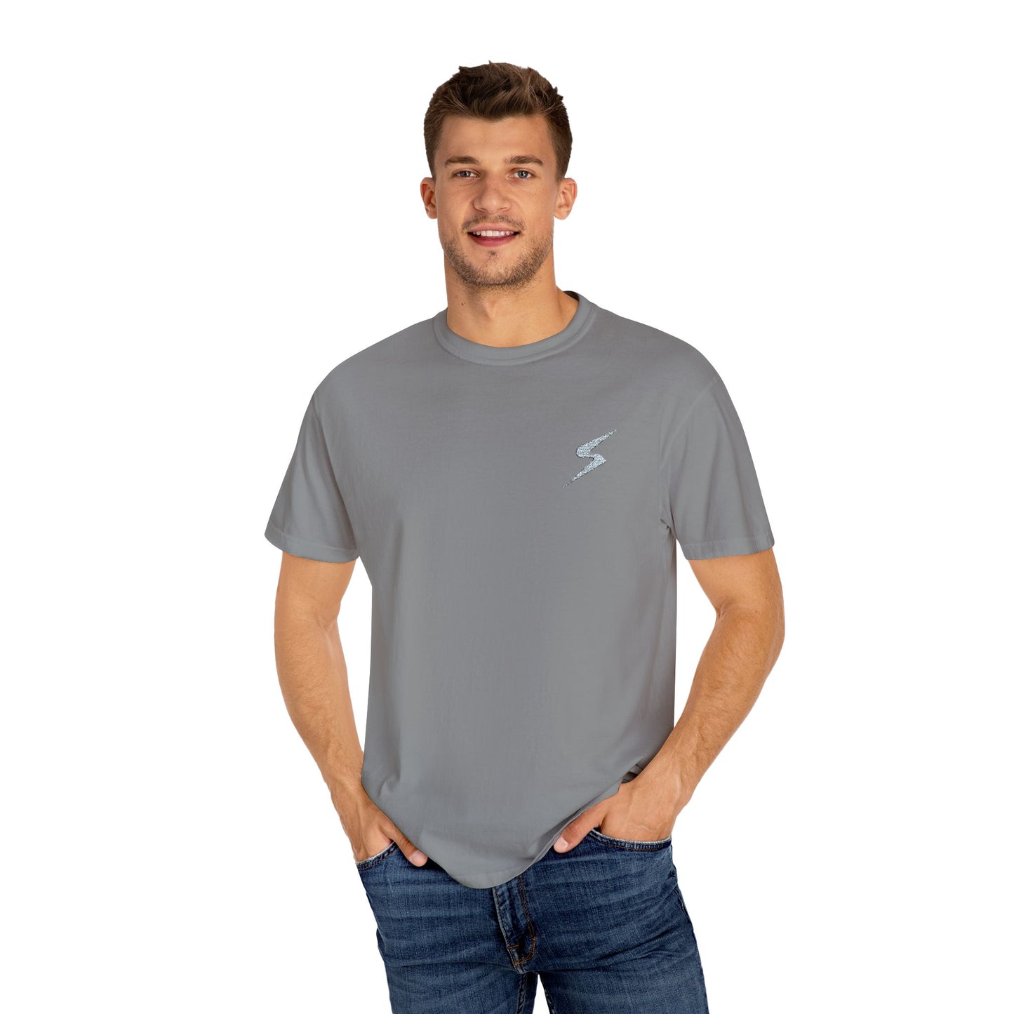 Stylish Unisex Garment-Dyed T-Shirt with Unique Design