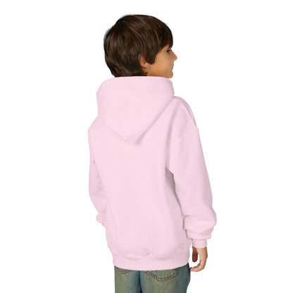 SORA Youth Heavy Blend Hooded with Lightning Bolt Design - Perfect for School, Sports, and Everyday Wear