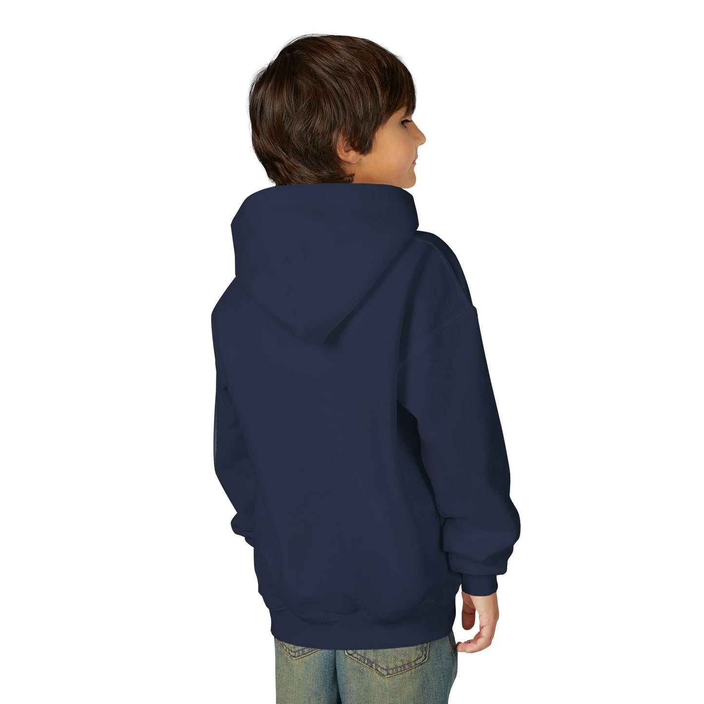Stylish Youth Hoodie with Lightning Bolt Design Not Embordered