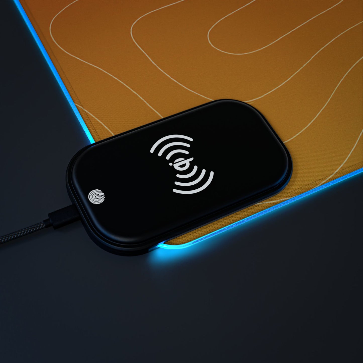 SORA RGB Wireless Charging LED Gaming Mouse Pad — Extended Desk Mat with Qi Charger