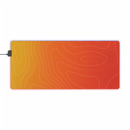 SORA Strike Yellow And Orange Mouse Mat
