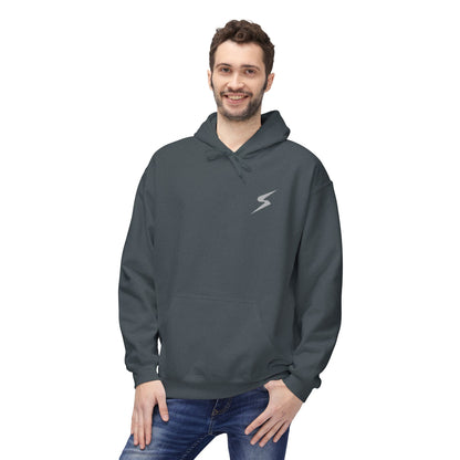 Unisex Midweight Softstyle Fleece Hoodie with Sleek Logo