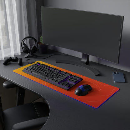 SORA Strike Yellow And Orange Mouse Mat