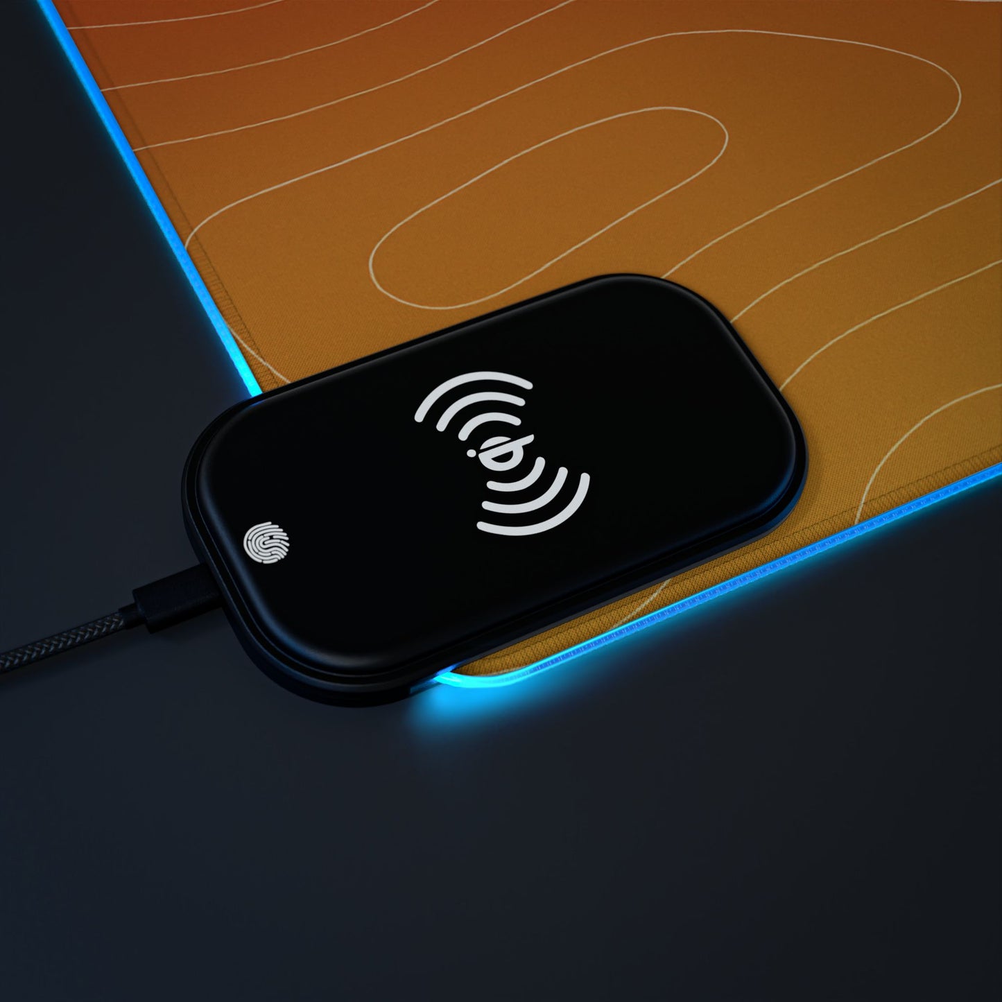 SORA RGB Wireless Charging LED Gaming Mouse Pad — Extended Desk Mat with Qi Charger