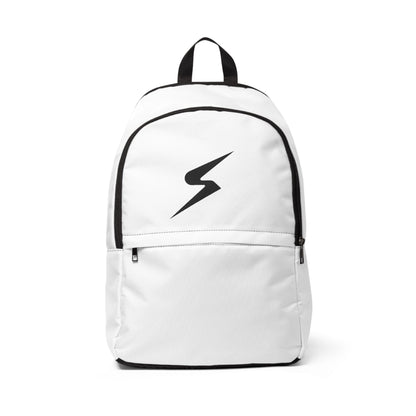 SORA Sleek Unisex Fabric Backpack with Brand Logo