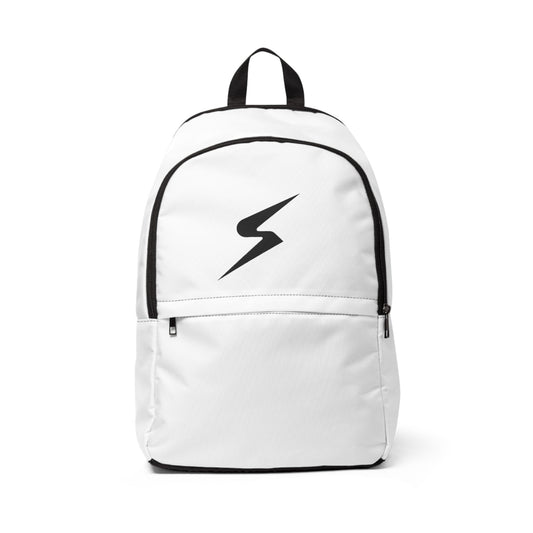 SORA Sleek Unisex Fabric Backpack with Brand Logo