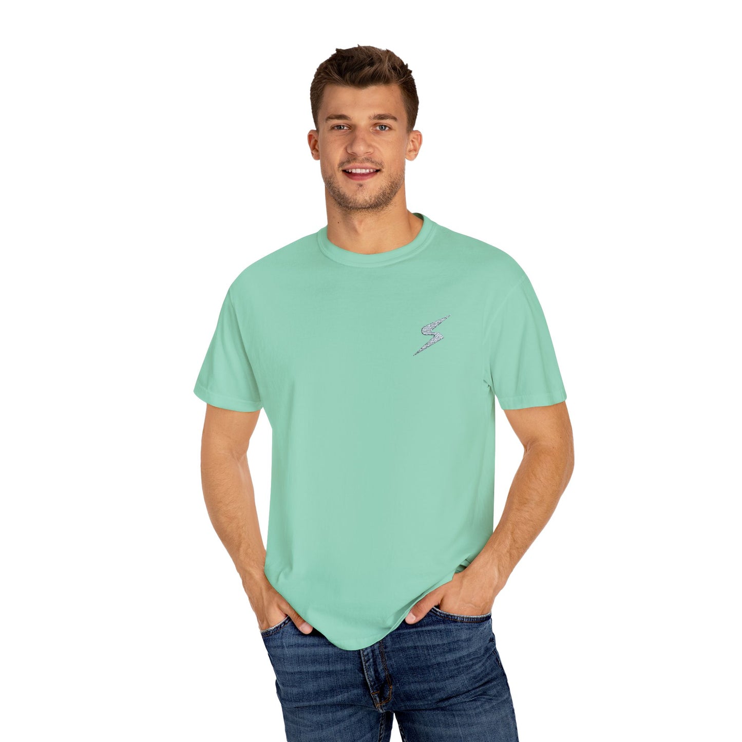 Stylish Unisex Garment-Dyed T-Shirt with Unique Design