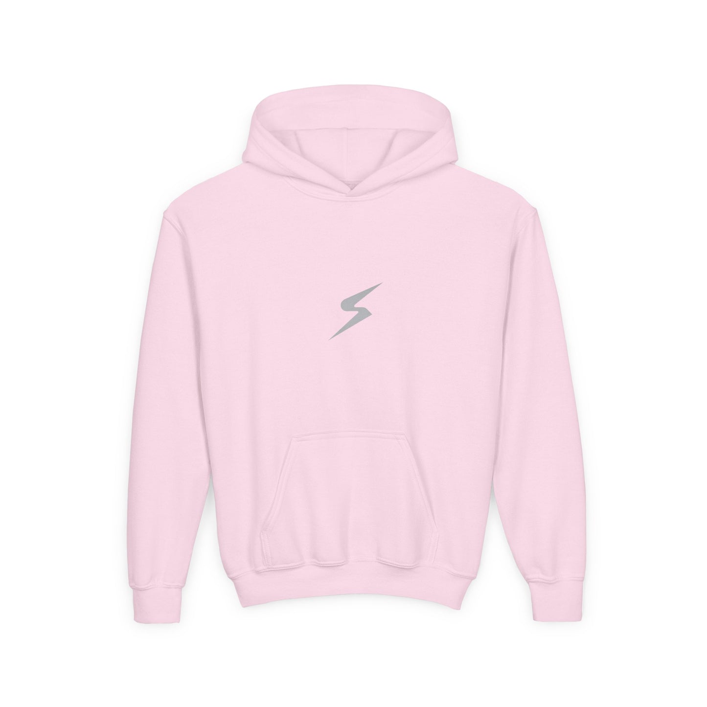 Stylish Youth Hoodie with Lightning Bolt Design Not Embordered