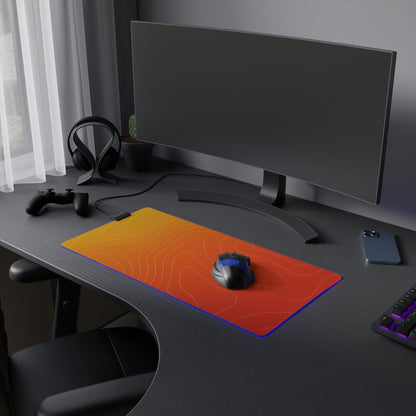 SORA Strike Yellow And Orange Mouse Mat