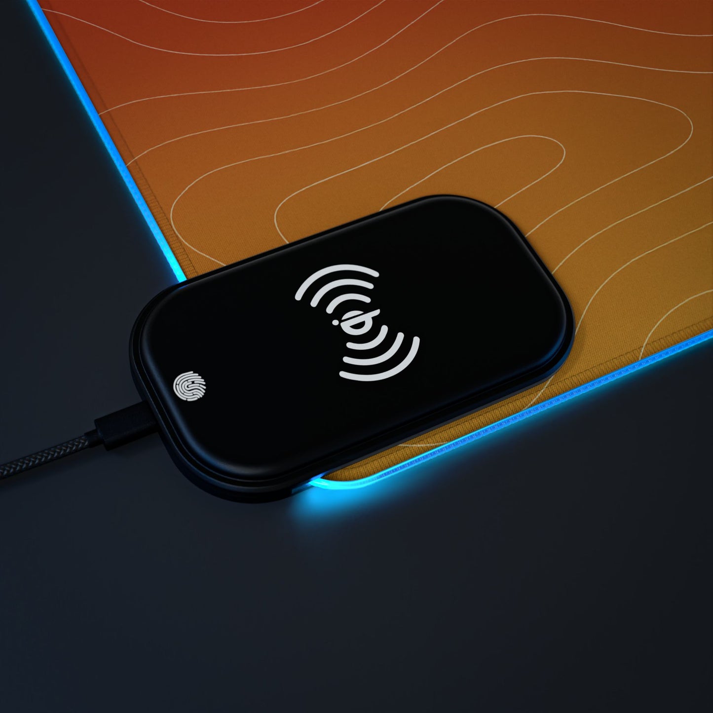 SORA RGB Wireless Charging LED Gaming Mouse Pad — Extended Desk Mat with Qi Charger