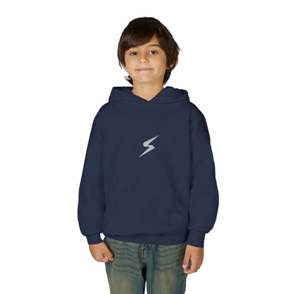 Stylish Youth Hoodie with Lightning Bolt Design Not Embordered