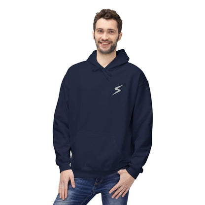 Unisex Midweight Softstyle Fleece Hoodie with Sleek Logo