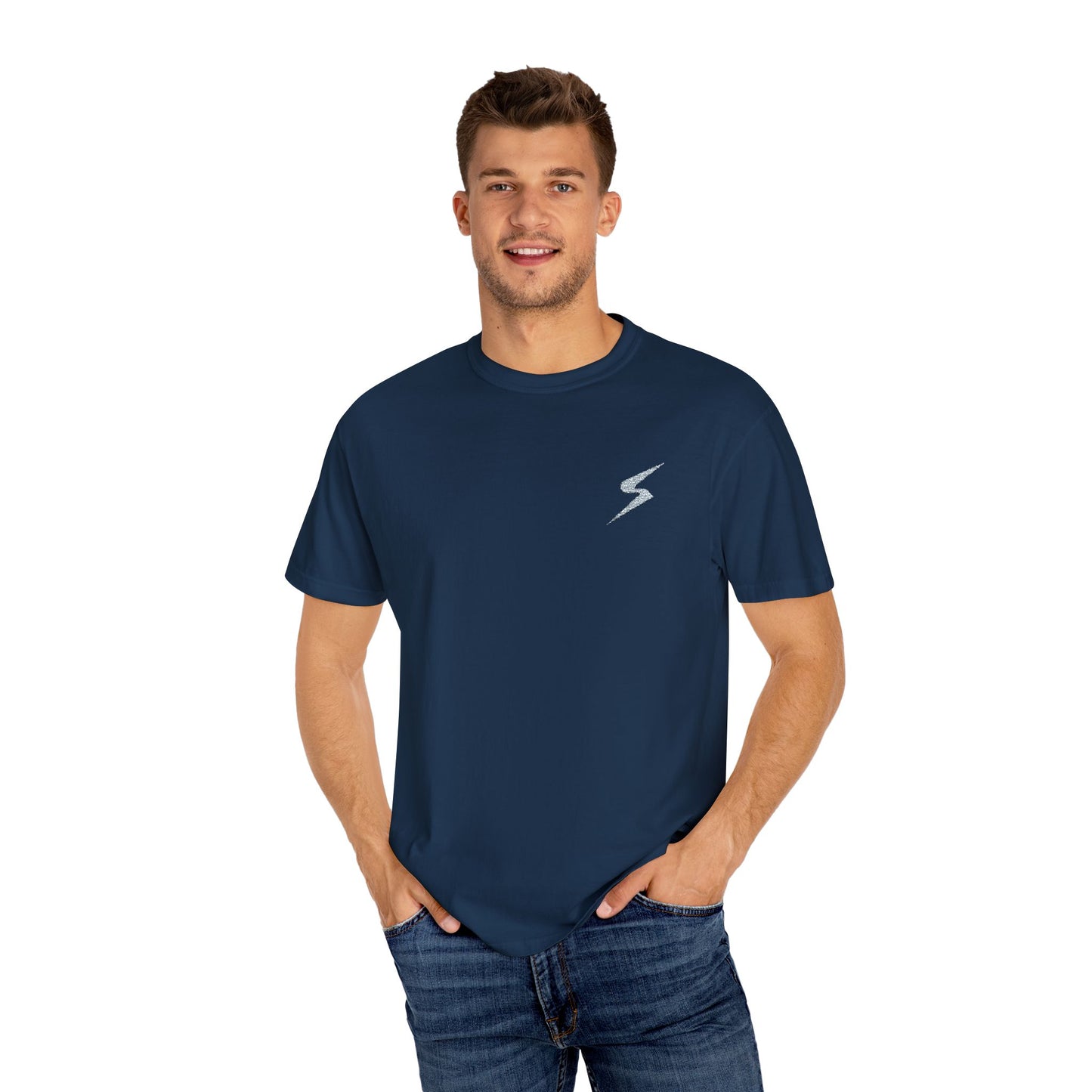 Stylish Unisex Garment-Dyed T-Shirt with Unique Design