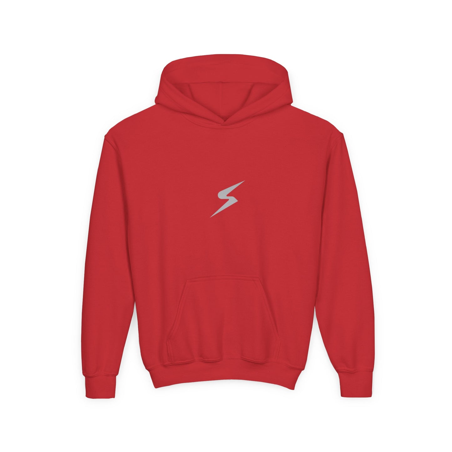 Stylish Youth Hoodie with Lightning Bolt Design Not Embordered