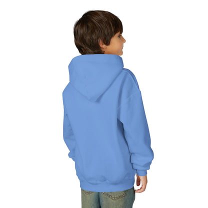 SORA Youth Heavy Blend Hooded with Lightning Bolt Design - Perfect for School, Sports, and Everyday Wear