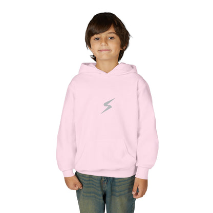 Stylish Youth Hoodie with Lightning Bolt Design Not Embordered