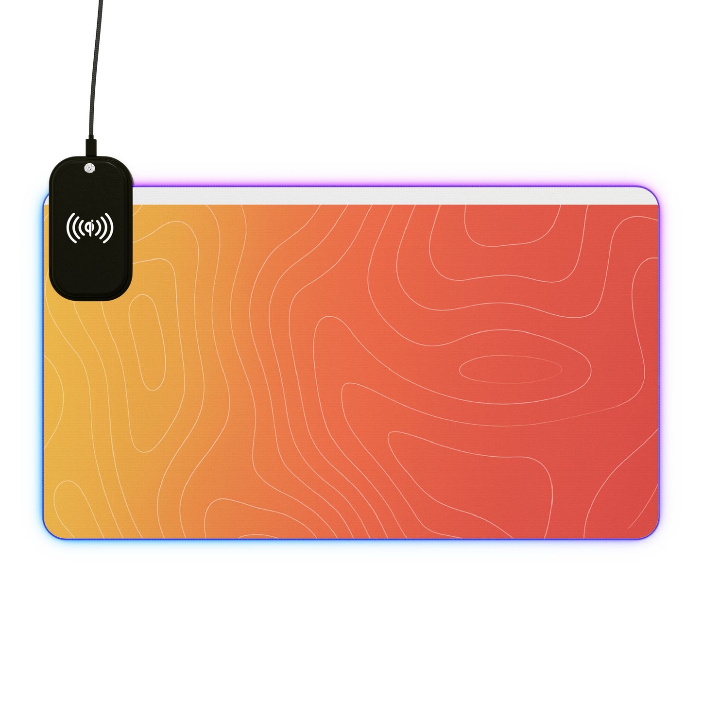 SORA RGB Wireless Charging LED Gaming Mouse Pad — Extended Desk Mat with Qi Charger