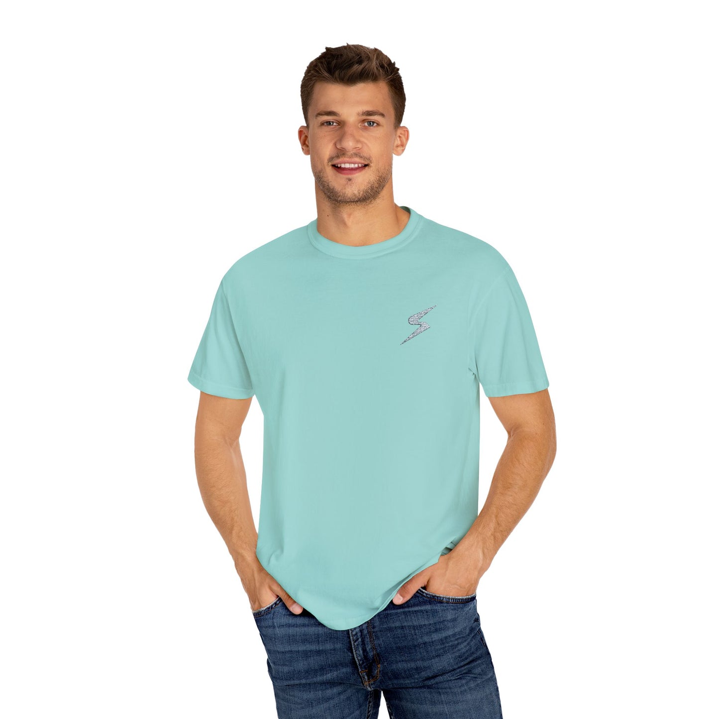 Stylish Unisex Garment-Dyed T-Shirt with Unique Design