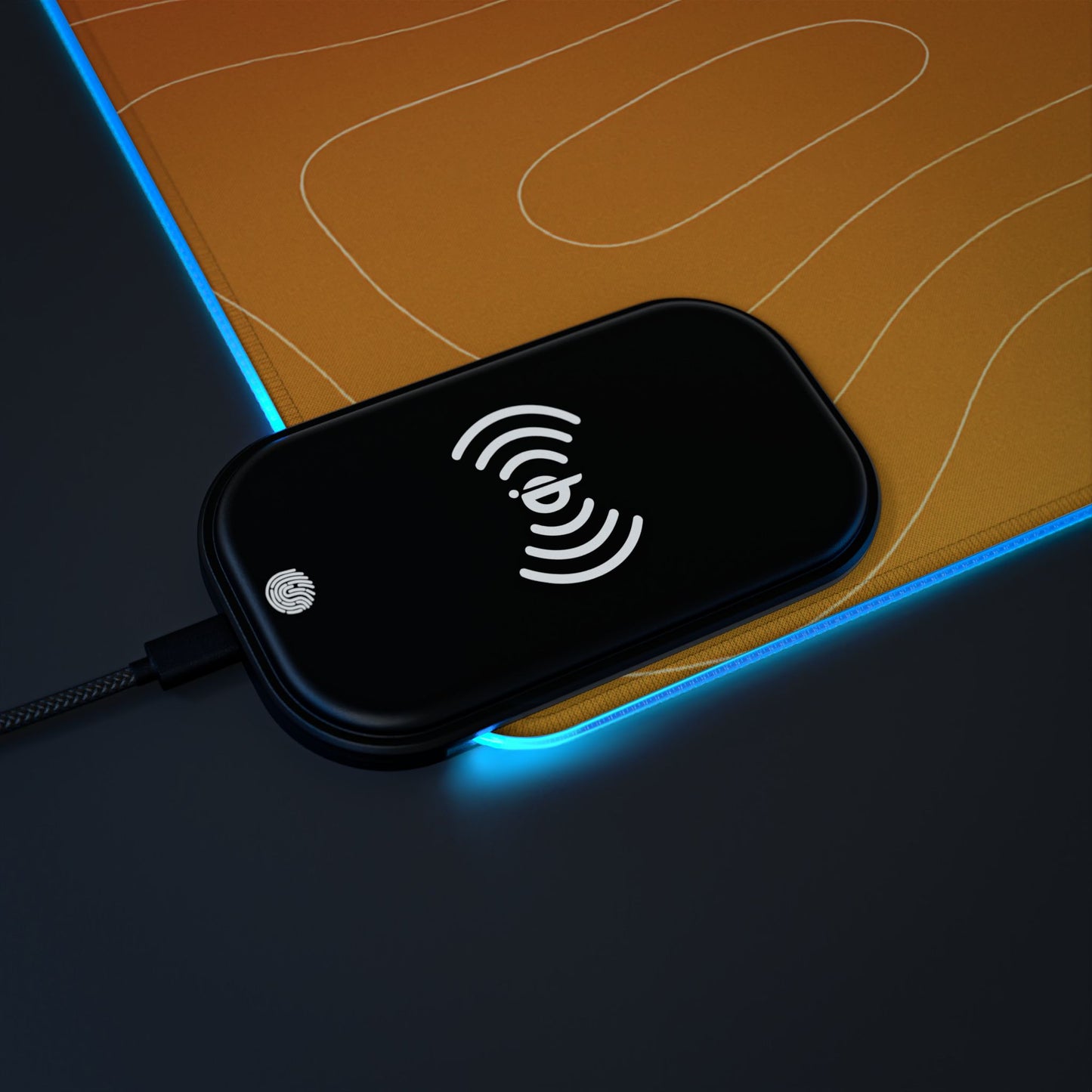 SORA RGB Wireless Charging LED Gaming Mouse Pad — Extended Desk Mat with Qi Charger