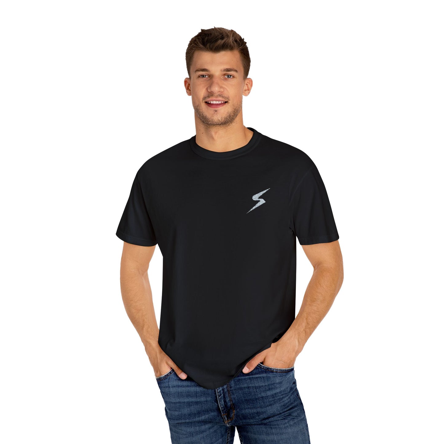 Stylish Unisex Garment-Dyed T-Shirt with Unique Design