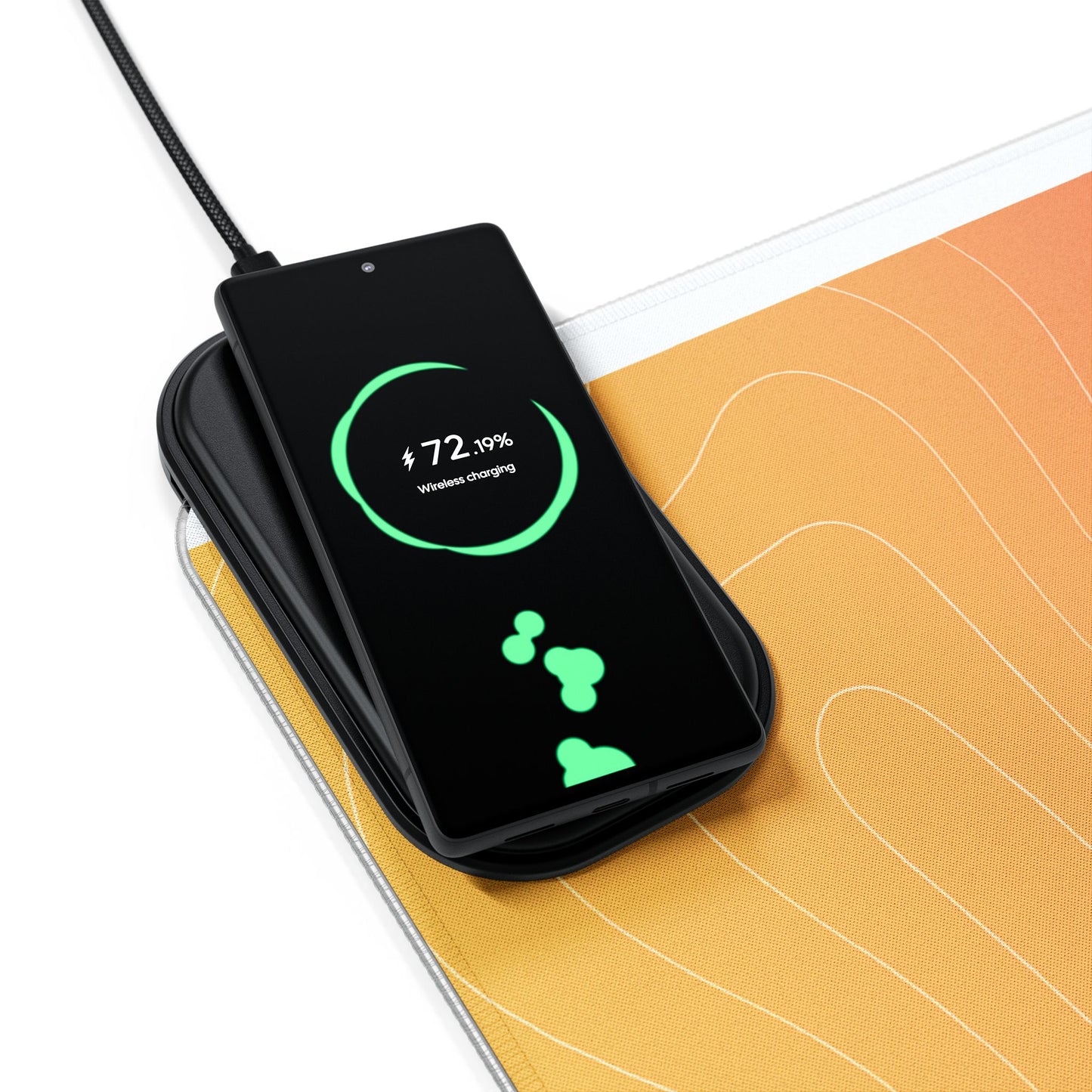 SORA RGB Wireless Charging LED Gaming Mouse Pad — Extended Desk Mat with Qi Charger