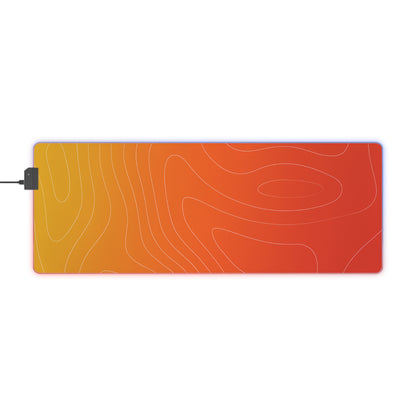 SORA Strike Yellow And Orange Mouse Mat